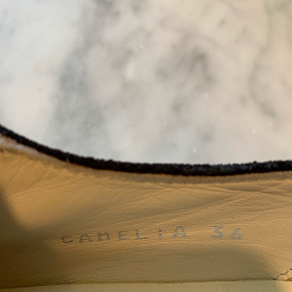 Ann Mashburn Double Monk Strap Shoes - Chocolate Suede- Size 36/6 - Picture 7 of 7